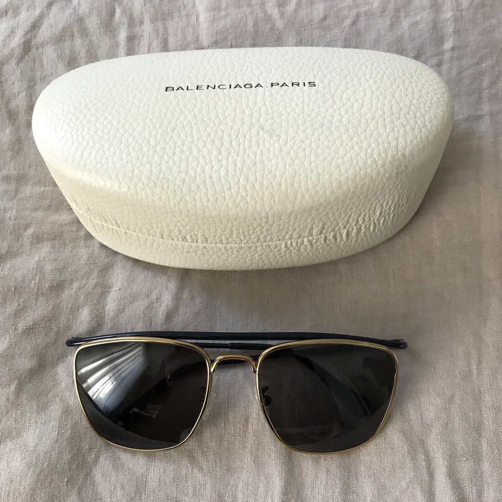Balenciaga Paris Unisex Aviators Sunglasses